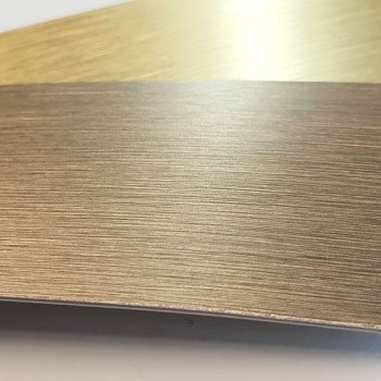 Bronz Aluminyum Pvc Kenar Bandı